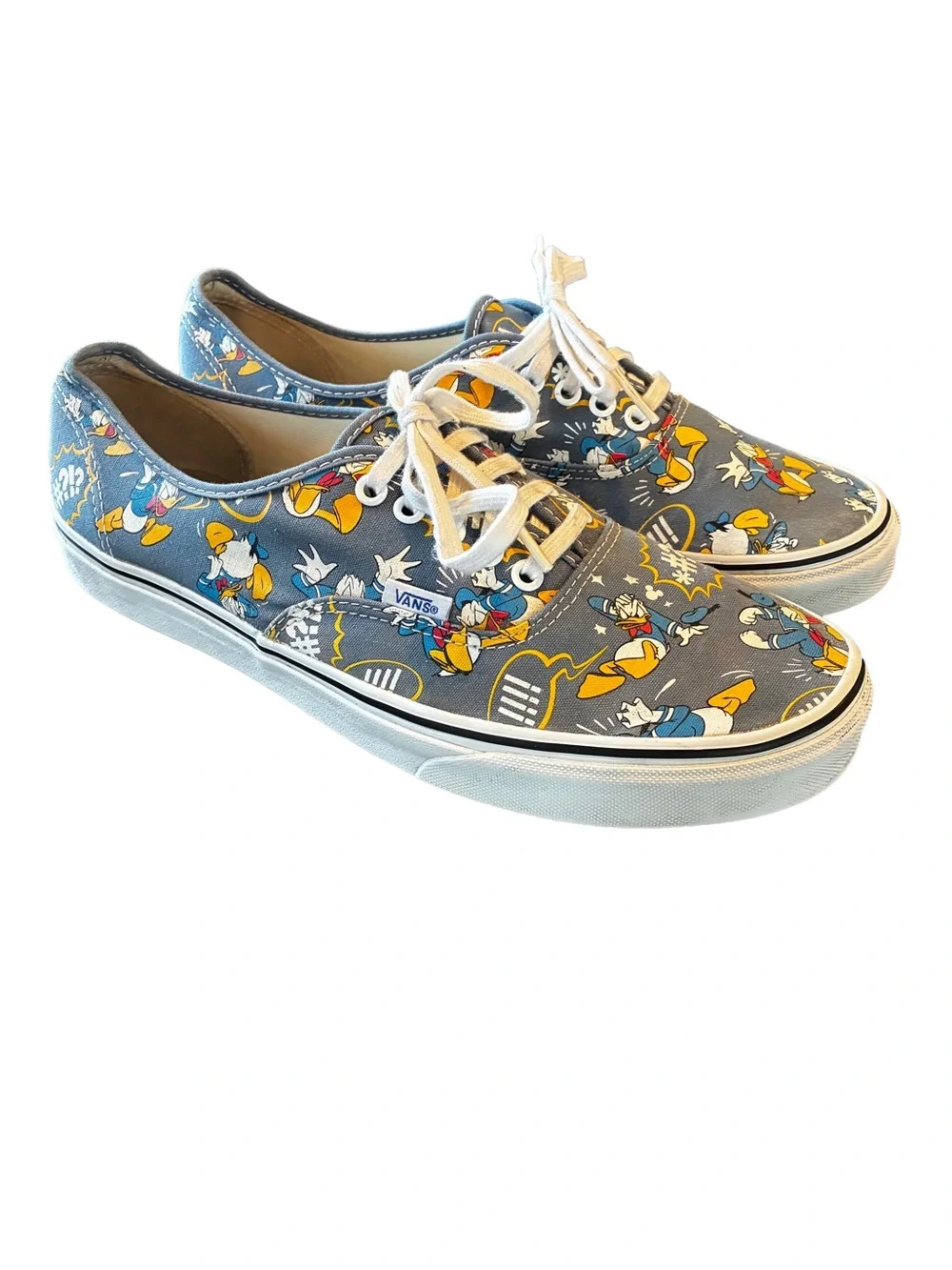 Disney x Vans Authentic Donald Duck Sneakers Men’s 12 2015 Young at Heart